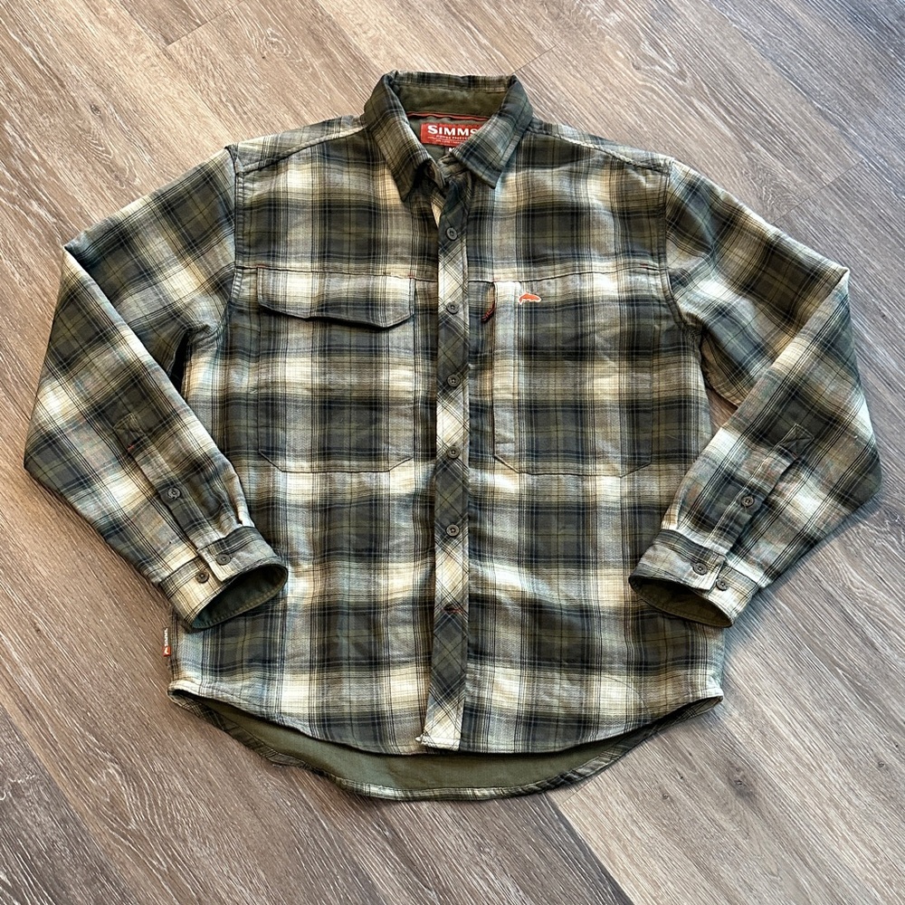 Simms guide flannel